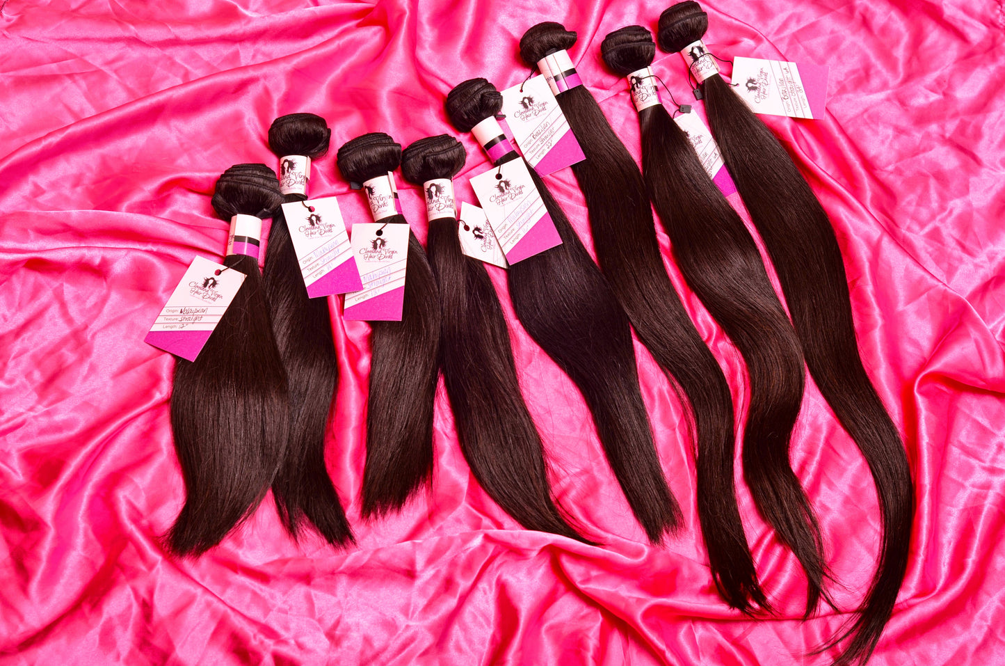 9A 100% Virgin Hair, 3 Bundle Deals - Straight